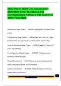 WGU Psych D094 Obj&period; Assessment  2024&sol;2025 Exam Questions and  Corresponding Answers with Surety of  100&percnt; Pass Mark