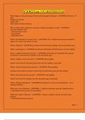 NUR 8022 Exam 3 GUARANTEED PASS