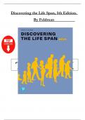 TEST BANK For Discovering the Life Span&comma; 5th Edition Robert S&period; Feldman&comma; Verified Chapters