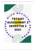 TRT2601 Assessment 2 SEMESTER 2 2025