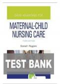 Complete test bank for davis advantage for maternal child nursing care&comma; 3rd edition by scannell &lpar;f9781719640985-isbn&rpar; All chapters are included&period;