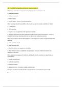 CDC 7 level 4N0 Test Questions with Correct Answers Graded A&plus;