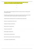 GCU MKT 315 FINAL EXAM ACTUAL EXAM 250 QUESTIONS AND CORRECT DETAILED ANSWERS WITH RATIONALES &lpar;VERIFIED ANSWERS&rpar; &vert;AGRADE