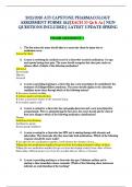 2025&sol;2026 ATI CAPSTONE PHARMACOLOGY ASSESSMENT FORMS 1&2&vert;EACH 50 Qs & As&vert; NGN QUESTIONS INCLUDED&vert; LATEST UPDATE SPRING 2025