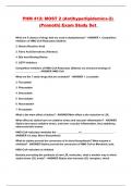 PHM 412&colon; MOST 2 &lpar;Antihyperlipidemics-2&rpar; &lpar;Ponnoth&rpar; Exam Study Set 
