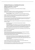 Samenvatting Praktisch personen- en familierecht 2e druk -  Personen en familierecht