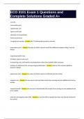 ECO 3101 Exam 1 Questions and Complete Rationales Graded A&plus;