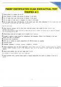 PMHNP certification Exam 2025 &lpar;Actual test verified Grade A&plus;&rpar;&period;