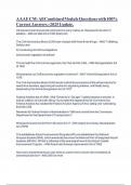 AAAE CM- All Combined Module Questions with 100&percnt; Correct Answers&period;-2025 Update&period; 