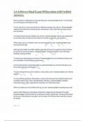 AAA Drivers Final Exam-50 Questions with Verified Answers&period;