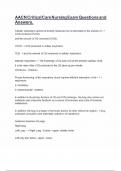 AACN Critical Care Nursing Exam Questions and Answers&period;