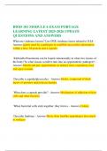  BIOD 101 MODULE 6 EXAM PORTAGE LEARNING LATEST 2025-2026 UPDATE QUESTIONS AND ANSWERS