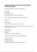 A&P HESI A2 PRACTICE TEST QUESTIONS & ANSWERS-LATEST UPDATE 2025&period;