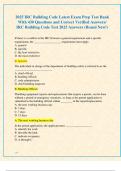 2025 IRC Building Code Latest Exam Prep Test Bank  With 430 Questions and Correct Verified Answers&sol;  IRC Building Code Test 2025 Answers &lpar;Brand New&excl;&rpar;