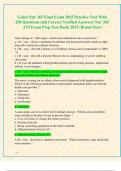 Galen Nur 265 Final Exam 2025 Practice Test With  250 Questions and Correct Verified Answers&sol; Nur 265  ATI Exam Prep Test Bank 2025 &lpar;Brand New&rpar;