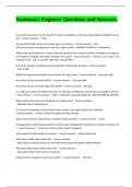 LA Steam Engineer&vert; 91 QUESTIONS&vert; WITH COMPLETE SOLUTIONS