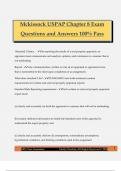Mckissock USPAP Chapter 8 Exam Questions and Answers 100&percnt; Pass