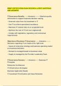 BRMP CERTIFICATION EXAM 2023&sol;2024 LATEST QUESTIONS  AND ANSWERS&period;