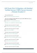 UHC Exam &lpar;Part 2&rpar; Questions with Detailed  Verified Answers &lpar;100&percnt; Correct Answers&rpar;  &sol;Already Graded A&plus;
