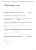 NBDHE practice exam questions and correctly well defined answers guaranteed pass&period;