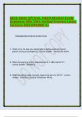 BICSI IN250 OPTICAL FIBER REVIEW EXAM Questions With 100- Verified Answers Latest Versions