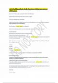 ACA Final Exam Study Guide Questions with Correct Answers 2025 Update&period;