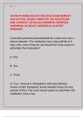 ATI RN PHARMACOLOGY RETAKE EXAM NEWEST  2025 ACTUAL EXAM COMPLETE 200 QUESTIONS  AND CORRECT DETAILED ANSWERS &lpar;VERIFIED  ANSWERS&rpar; &vert;ALREADY GRADED A&plus;&vert;&vert;LATEST  VERSION&excl;&excl;
