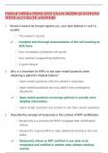 FISDAP OPERATIONS EMT EXAM 2025&vert;90 QUESTIONS WITH ACCURATE ANSWERS