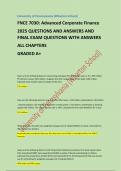 University of Pennsylvania &lpar;Wharton School&rpar; FNCE 7030&colon; Advanced Corporate Finance 2025 QUESTIONS AND ANSWERS AND FINAL EXAM QUESTIONS WITH ANSWERS ALL CHAPTERS GRADED A&plus;