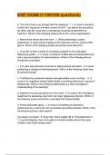 EXIT EXAM &lpar;1-100 &sol; 180 questions with answers latest update 2025&period;