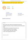 GACE Special Education General Curriculum &vert; Explore New 115 Questions and Answers&vert;2025-2026 Update &vert; 100&percnt; Correct&period;