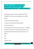 Mock NJE Exam 024&sol;2025 Exam  Questions and Answers 100&percnt;  Guaranteed Success &vert; Already Rated A&plus;