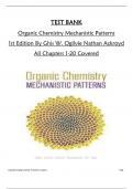 TEST BANK for Organic Chemistry Mechanistic Patterns  1st Edition By Ghis W&period; Ogilvie Nathan Ackroyd  All Chapters 1-20 Covered >PDF<