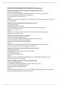 CERTIFICATE IN INFORMATION TECHNOLOGY Practice Exam