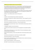 BCHM 4611 Exam 3 Questions with Correct Answers Fully Solved 