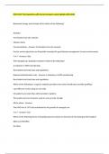 HOM 5307 Test Questions with Correct Answers Latest Update 2025-2026