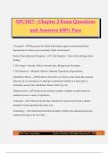 SPC1017 - Chapter 2 Exam Questions and Answers 100&percnt; Pass