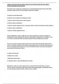 CARDIAC NCLEX EXAM &sol;NCLEX CARDIAC EXAM ACTUAL EXAM 300 QUESTIONS AND CORRECT DETAILED ANSWERS WITH RATIONALES