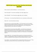 PNR 201 Med Surg Unit 2 Exam Questions And Answers  2025&sol;2026