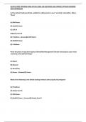 QUALYS VMDR TRAINING EXAM ACTUAL EXAM 130 QUESTIONS AND CORRECT DETAILED ANSWERS WITH RATIONALES 