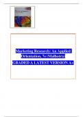 Test Bank - Marketing Research An Applied Orientation 7th Edition by Naresh K&period; Malhotra&comma; &lpar;All Chapters 1-23&rpar;&period;