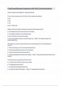 Final Exam Elevator Questions with 100&percnt; Correct Answers&period;