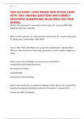 NUR 524 EXAM 1 2025&vert; BRAND NEW ACTUAL EXAM WITH 100&percnt; VERIFIED QUESTIONS AND CORRECT SOLUTIONS&vert; GUARANTEED VALUE PACK&vert; ACE YOUR GRADES&period;