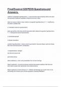 Nr328 PEDS Final Exam Questions and Answers&period;