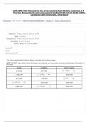 LSUS MBA 700&colon; Managerial Use of Accounting Data Module combined 1-7 Practice Assessments each assessment Graded 30&period;00 out of 30&period;00 &lpar;100&percnt;&rpar; Louisiana State University&comma; Shreveport