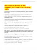 MISSOURI NURSING HOME ADMINISTRATOR EHow soon does a new facility have to submit an application for an original license&quest; - ANSWER not less than 30 days before openingXAM CORRECT 100&percnt;