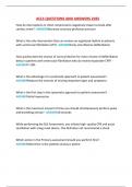 ACLS QUESTIONS AND ANSWERS 2025