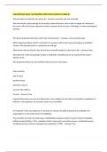 Acquired Brain Injury Test Questions with Correct Answers Graded A&plus;