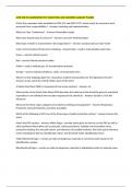 AWR 358-W &lpar;HAZWOPER&rpar; TEST QUESTIONS AND ANSWERS ALREADY PASSED 