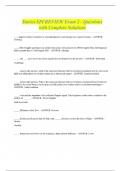 Davies SPI REVIEW Exam 2 - Questions with Complete Solutions